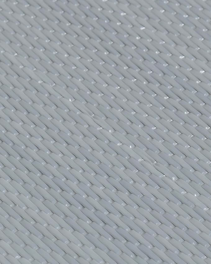 Outdoor Rugs for Garden Patio Balcony Mono Grey 90x150cm