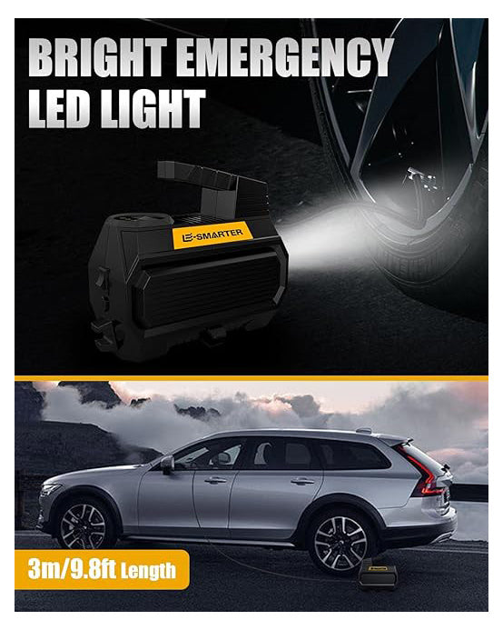 E-SMARTER Car Tyre Inflator Air Compressor
