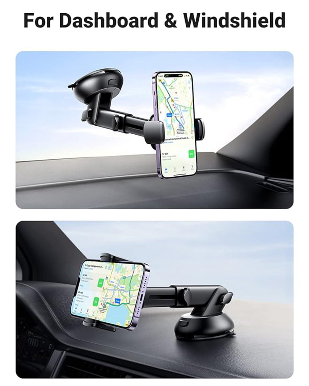 UGREEN Suction Cup Car Phone Mount