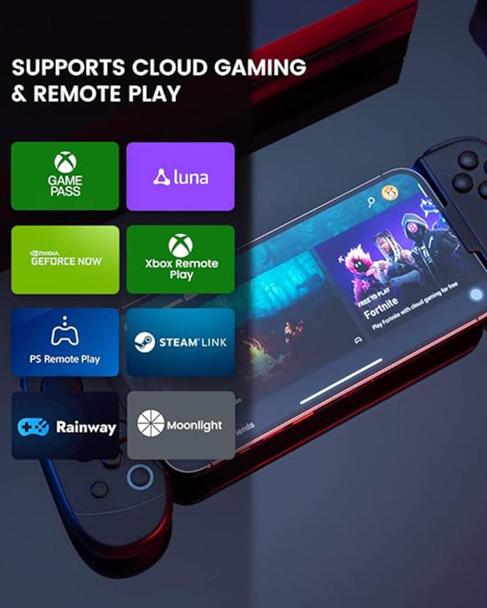 Leadjoy M1B Mobile Game Controller for iPhone