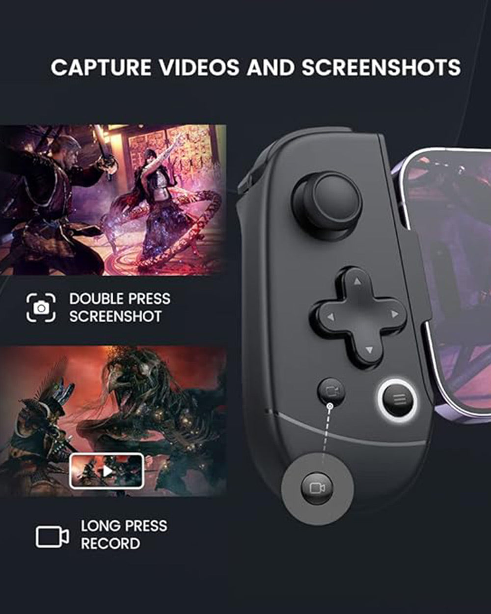 Leadjoy M1B Mobile Game Controller for iPhone