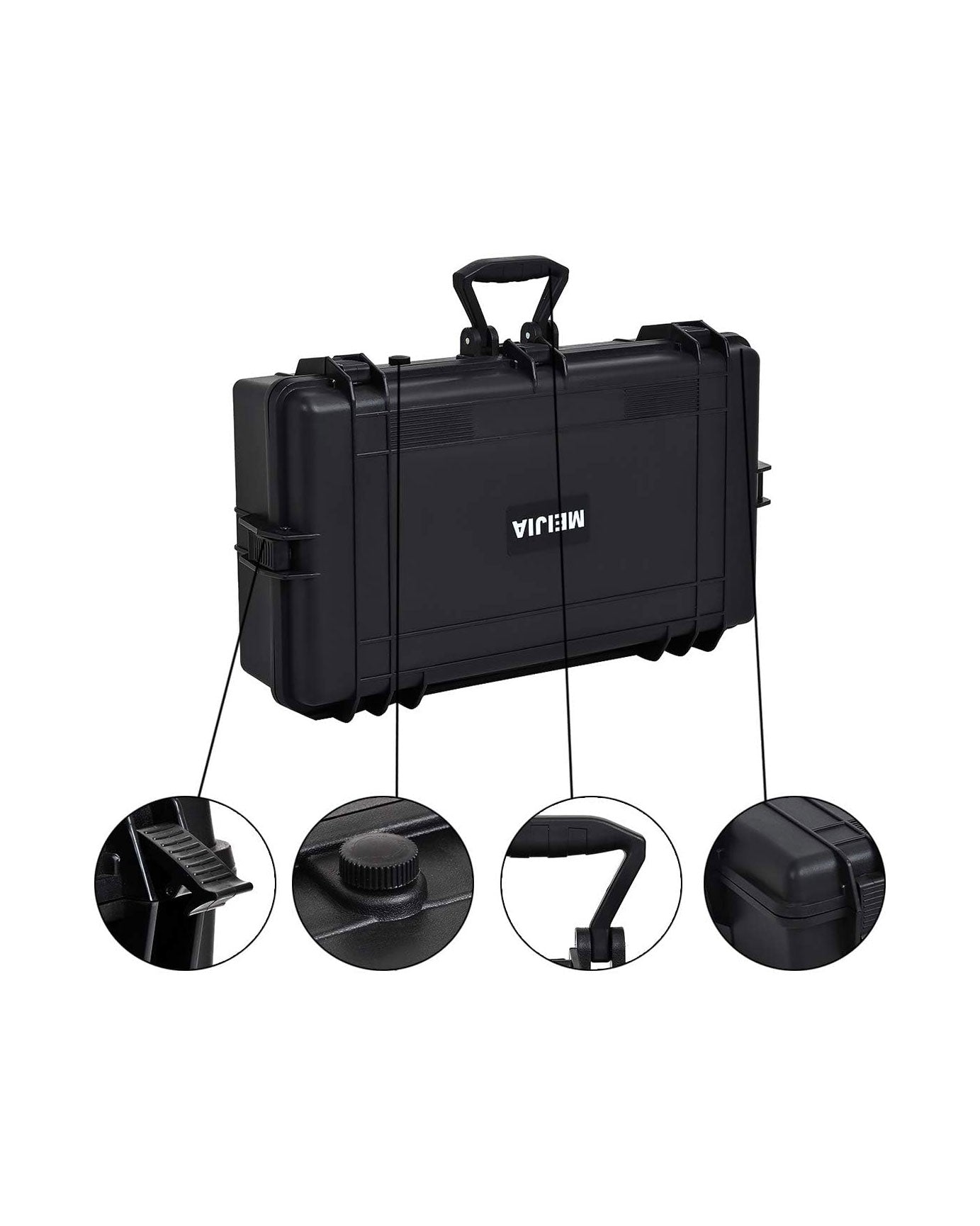 MEIJIA Portable All Weather Compact Camera Hard Case
