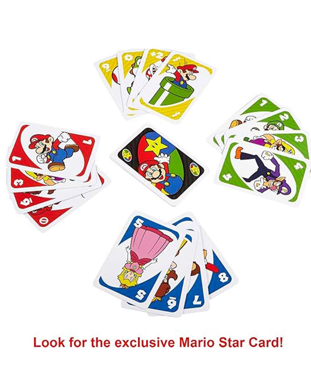 Super Mario Uno Card Game In Tin Age 7+