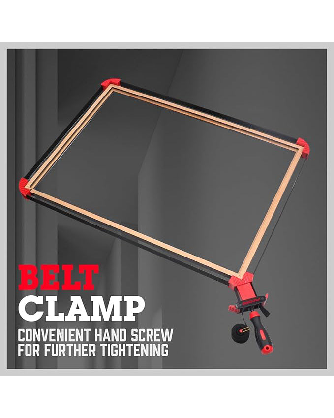 SEDY 13 ft. Belt Band Clamp Strap 90-Degree Corner Pieces