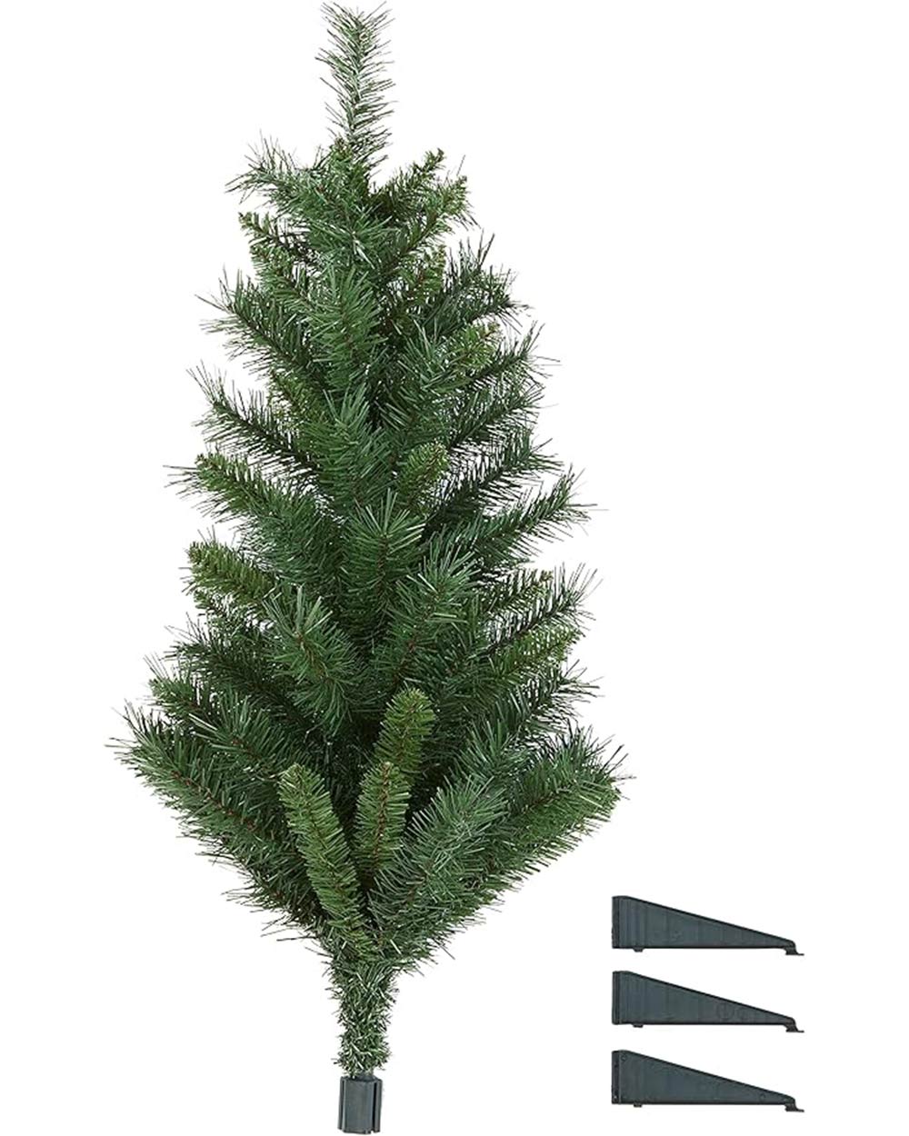 Artificial Christmas Tree 89 Tips Plastic Stand 90cm Tall