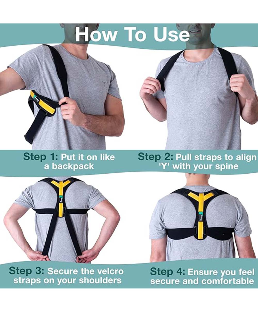 The Restored Back Posture Corrector for Men and Women