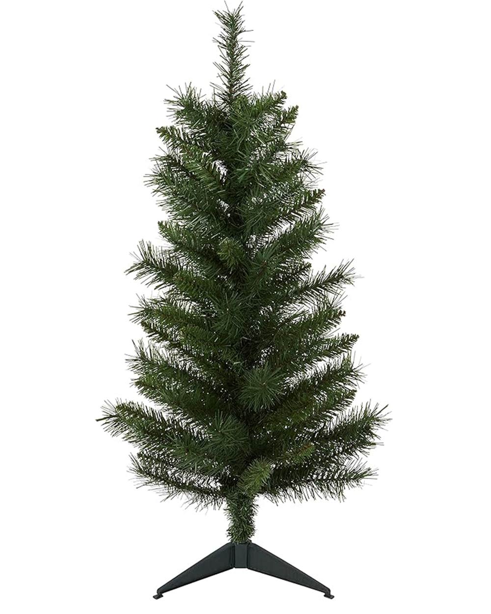 Artificial Christmas Tree 89 Tips Plastic Stand 90cm Tall