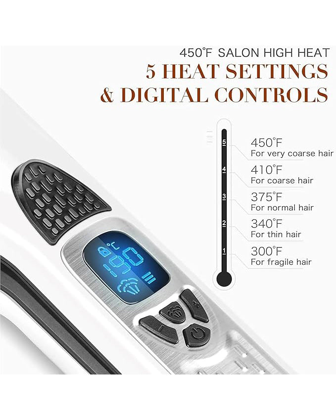 Professional Tourmaline Ceramic Steam Iron for Hair