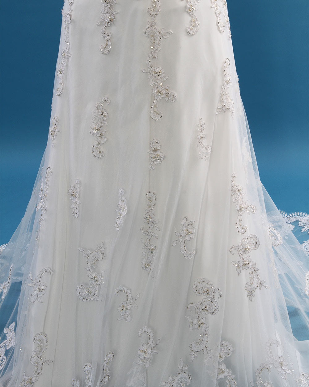 Maggie Sottero Ivory A Line Wedding Dress Size 12
