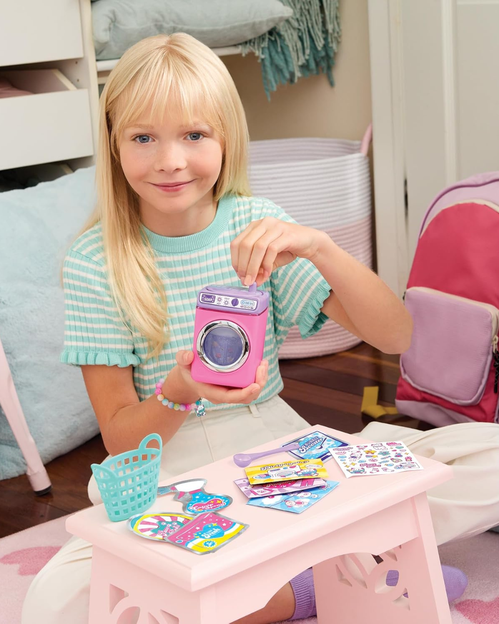 Make It Real Purrfect Wash N Bead DIY Bracelet Making Kit