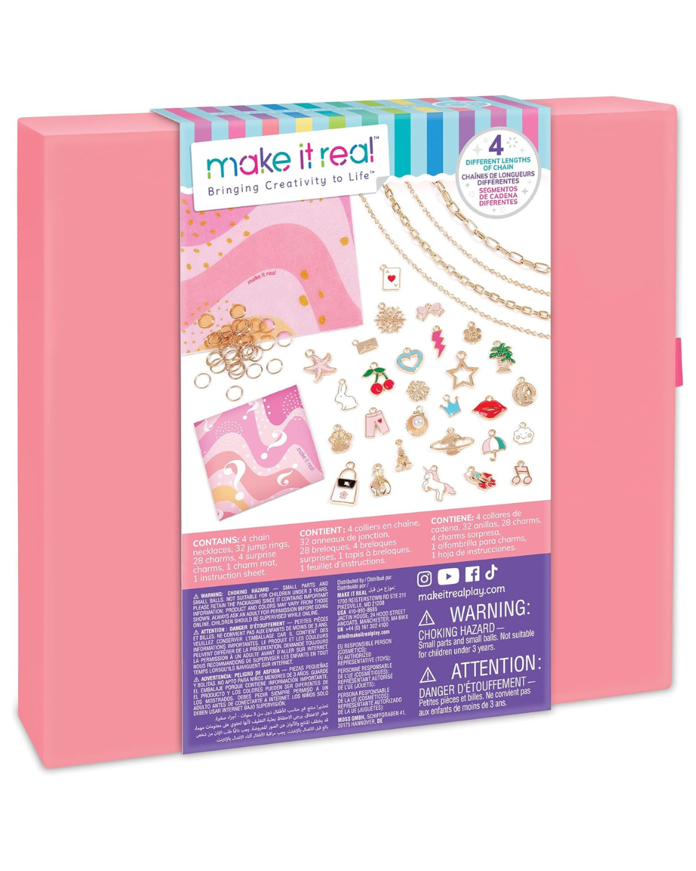 Make It Real Handful of Charm Jewellery Set
