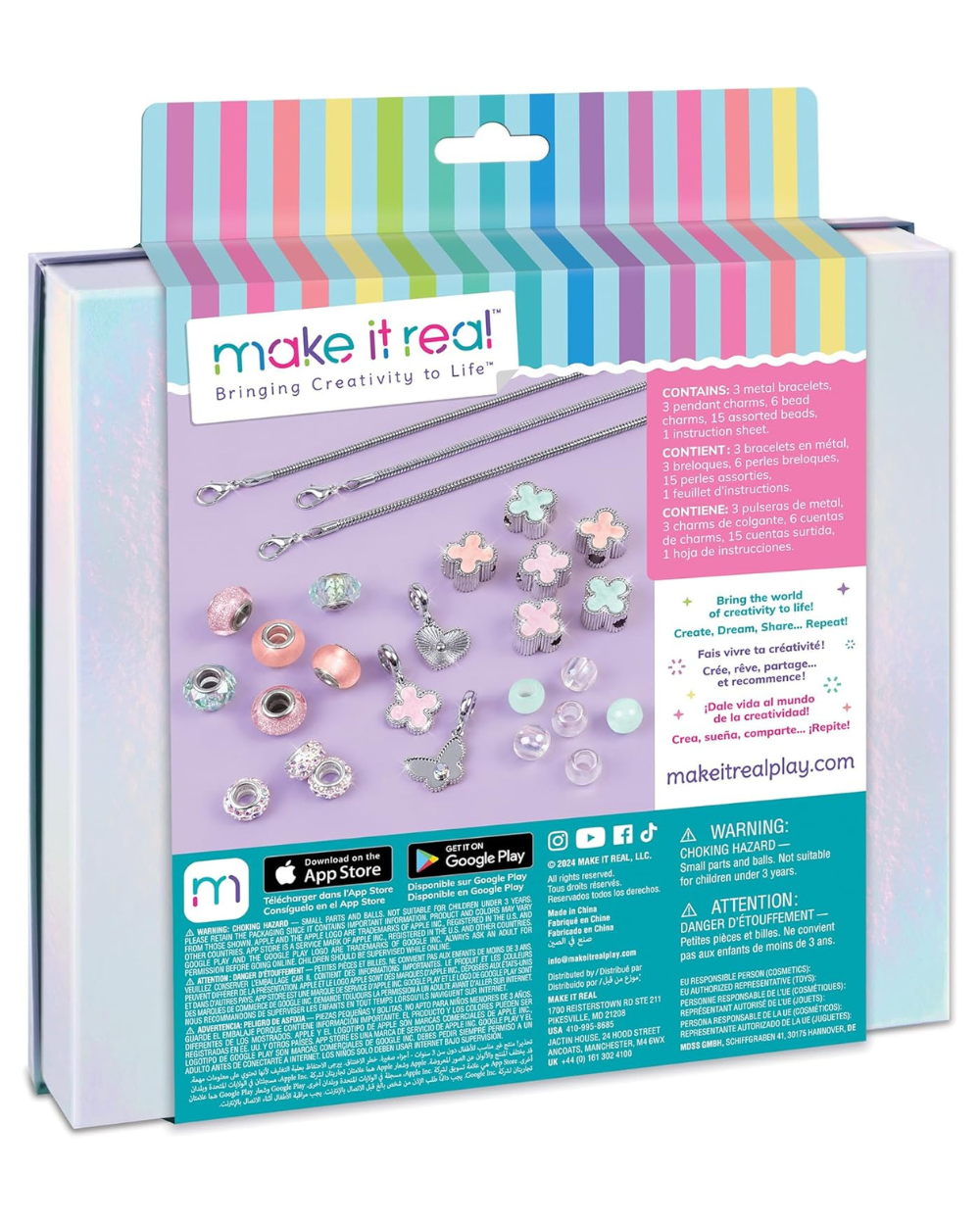 Make It Real Clover The Top Jewellery Set
