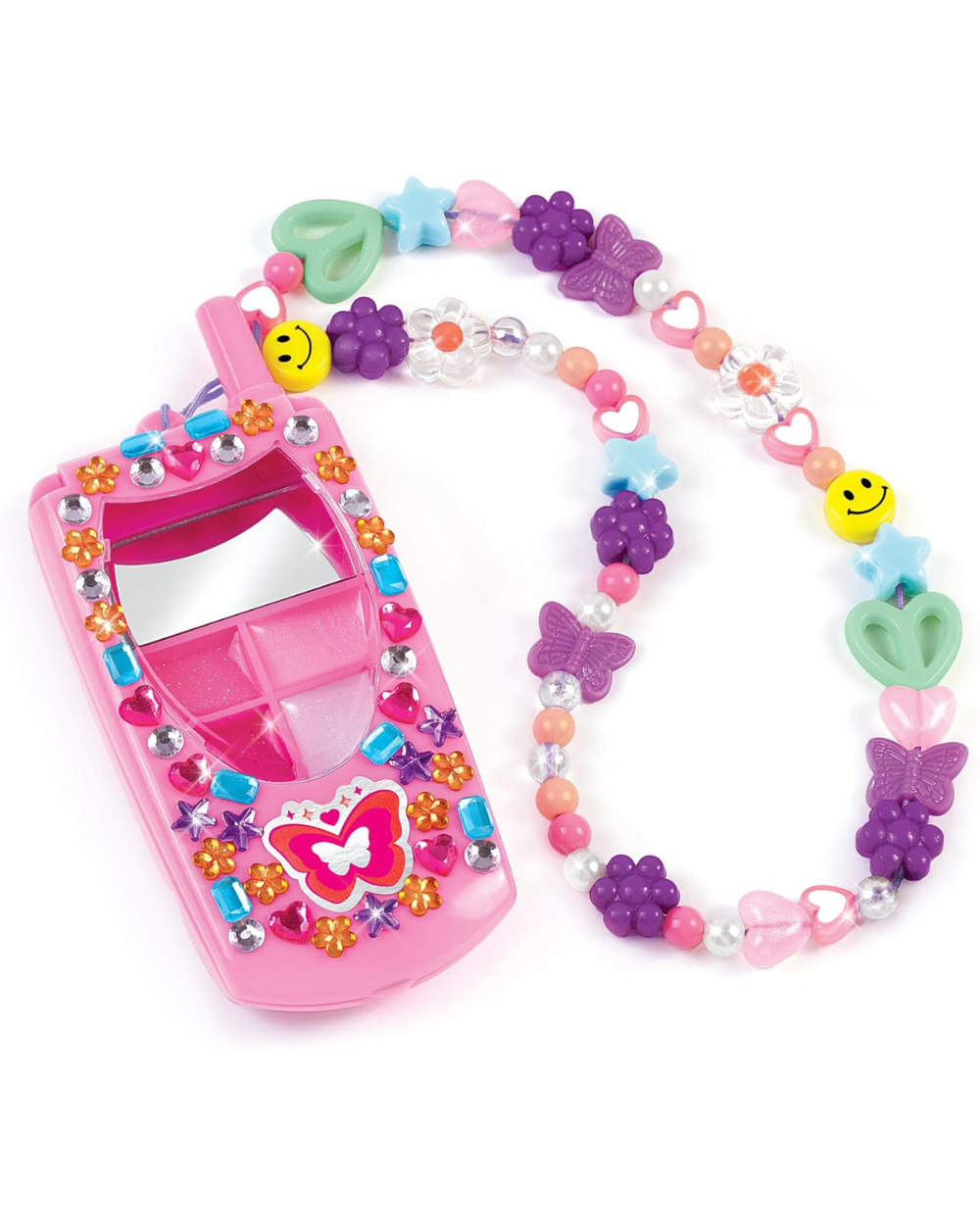 Make It Real Flip Phone Lip Gloss Set and DIY Lanyard