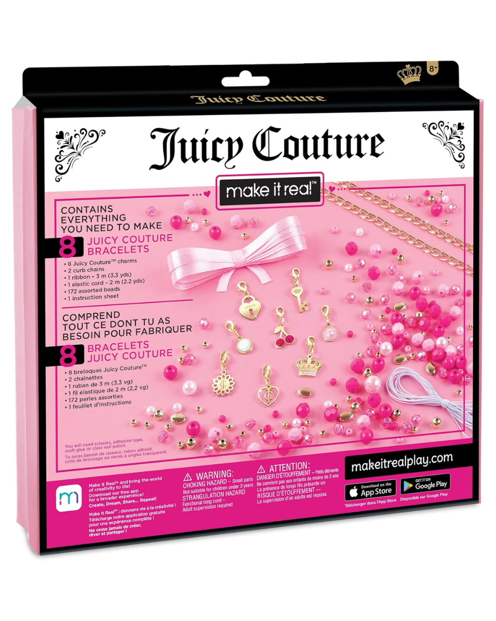 Make It Real Juicy Couture Perfectly Pink Jewellery Kit