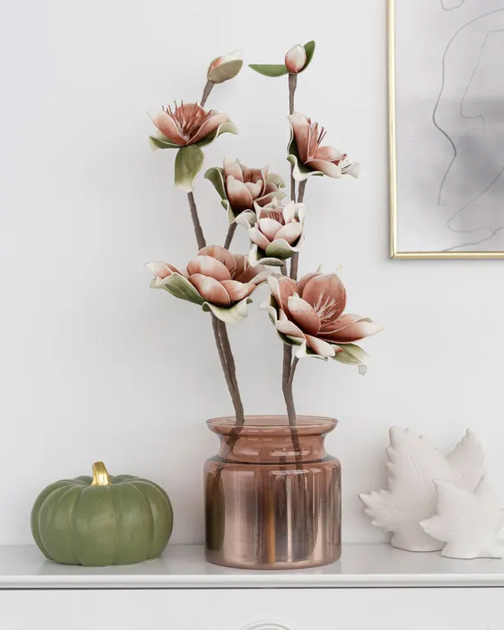 TREND FOR HOME Decorative Vase Jasmin Rose Gold 15cm