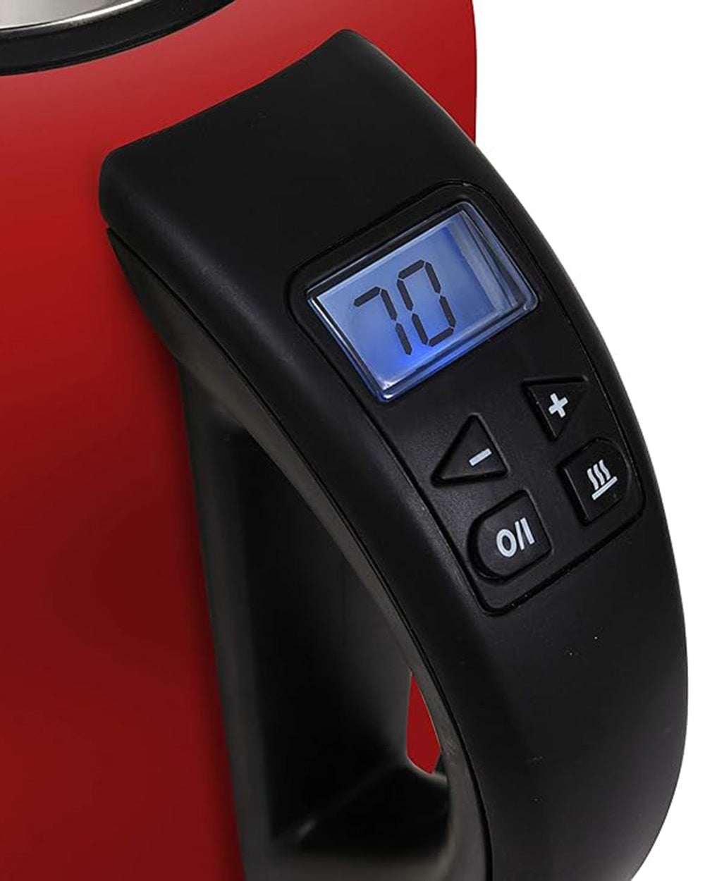 Linsar Electric Jug Kettle Temperature Control 1.75L  Red