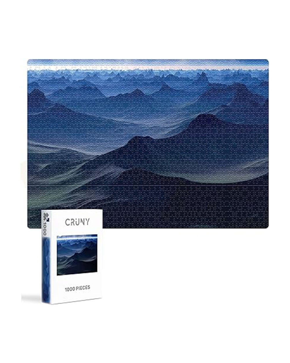 CRUNY 1000 Piece Mountain Jigsaw Puzzle for Adults