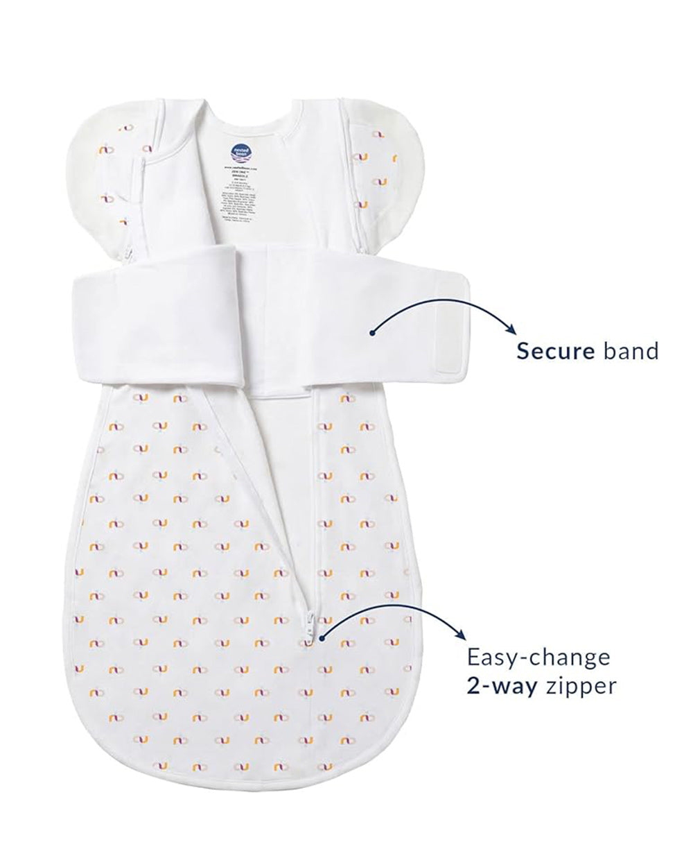 Nested Bean Zen One Baby Swaddle Small Babies 3-6 Month