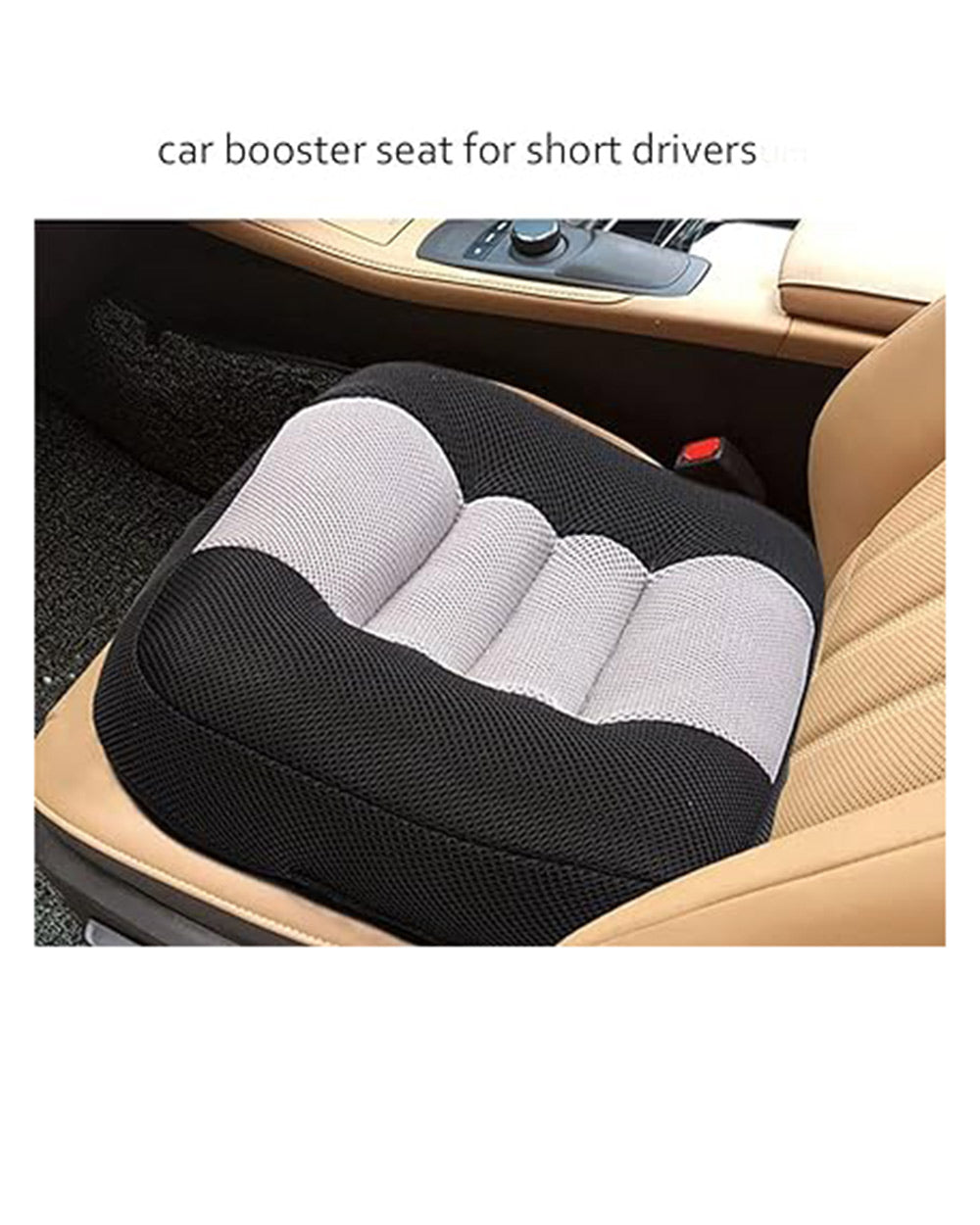 Car Seat Elevation Cushion Boaster Seat for Adults  Grey