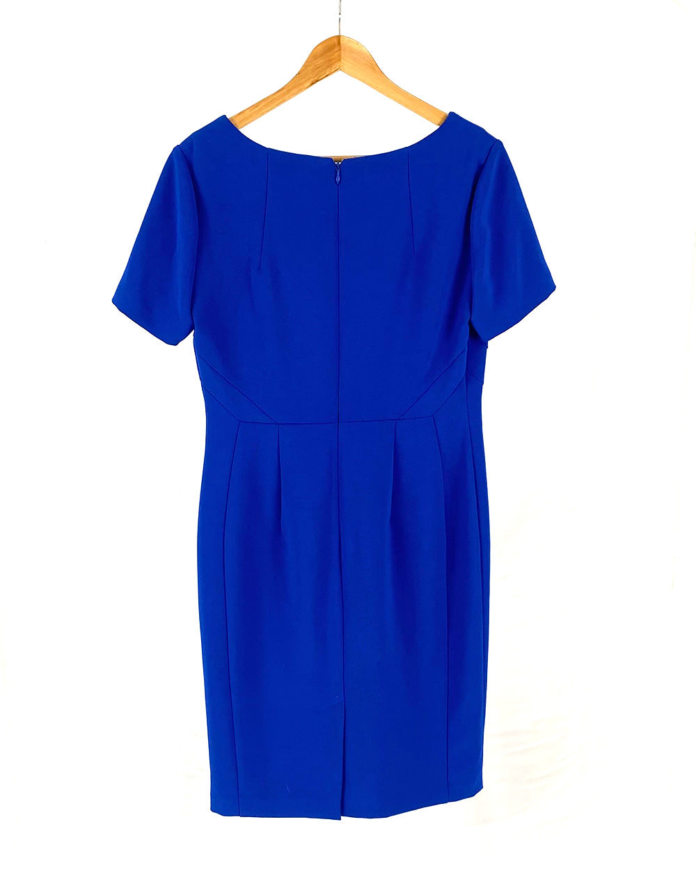 Pied A Terra Blue Short Sleeve Dress UK 12
