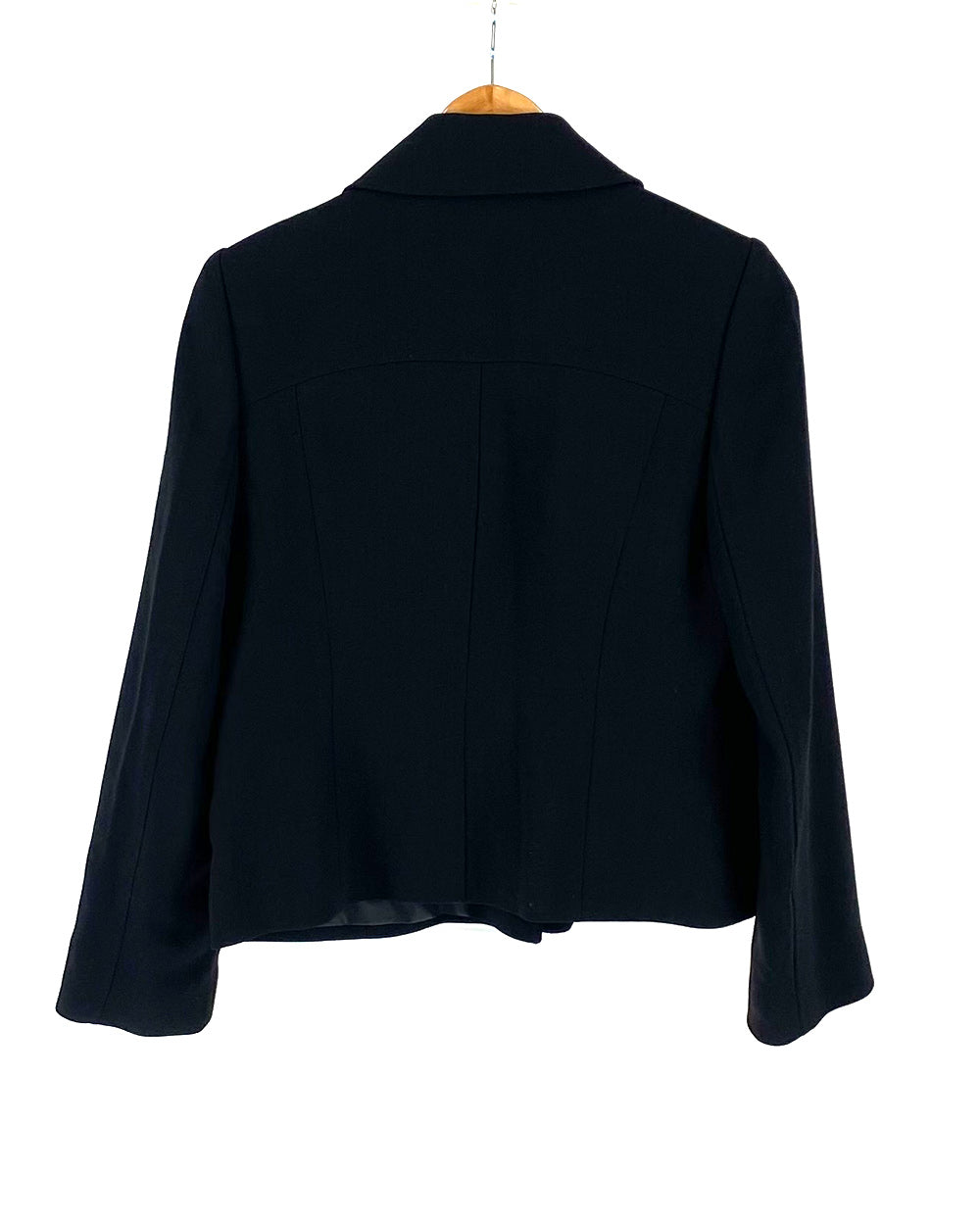 Viyella Black Cropped Jacket Petite 10