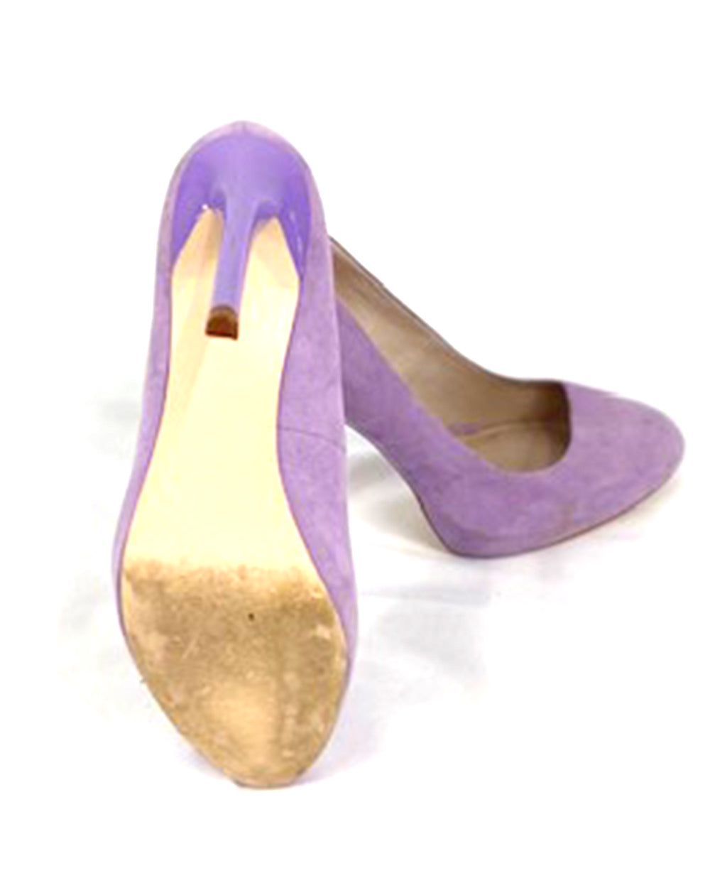 Faith Lilac Suede Shoes UK 8