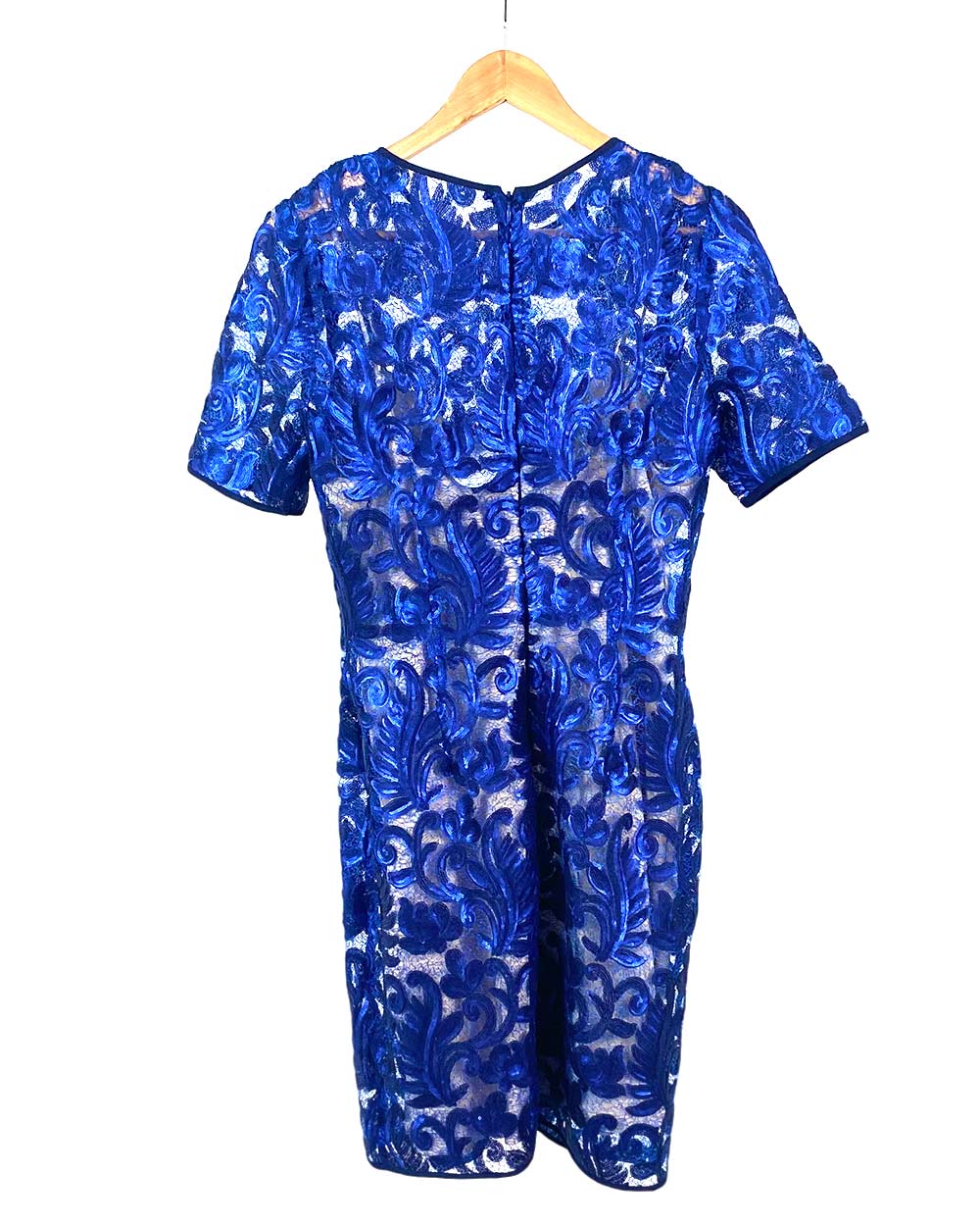 Bella Badgley Mischka Blue Dress  Size 14