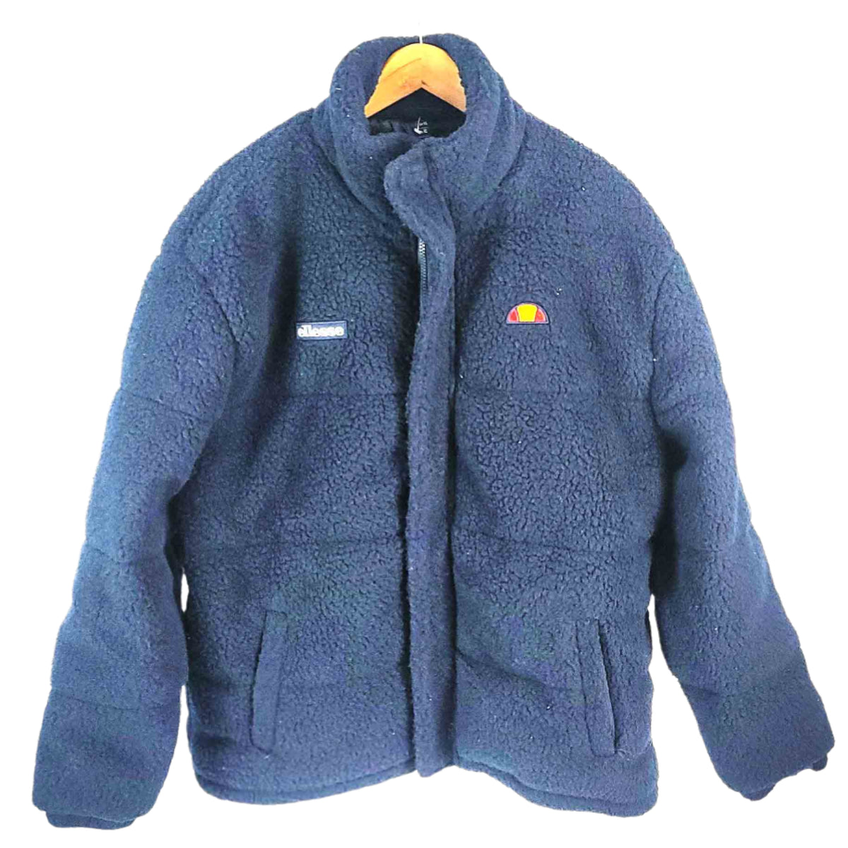 Mens Ellesse Aliquis Navy Padded Jacket UK XL | Sue Ryder