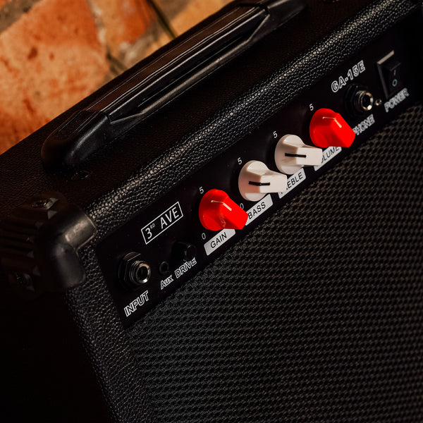 3rd Avenue 15 Watt Electric Guitar Amp Black