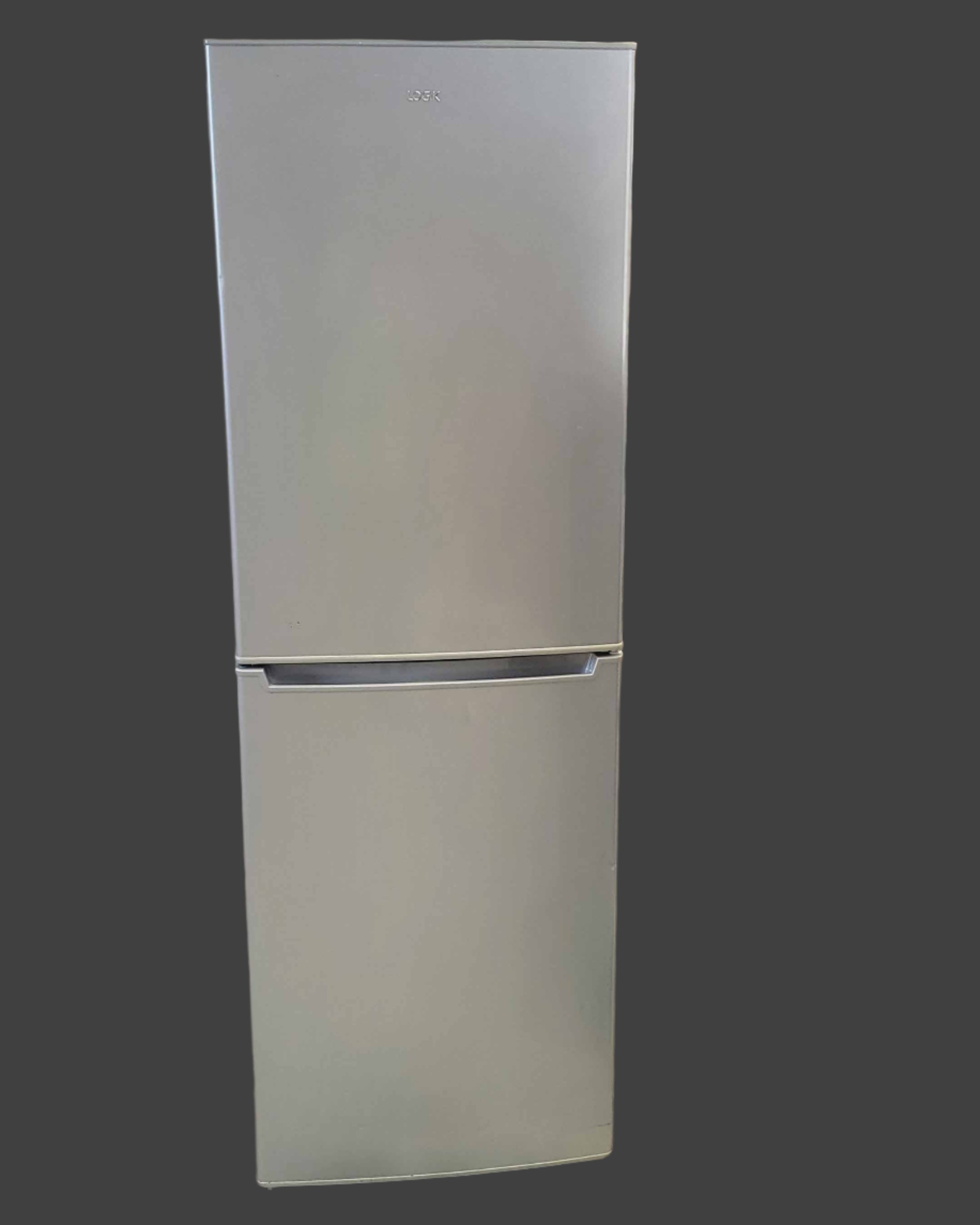 LOGIK Medium Silver Fridge Freezer LFC55S16