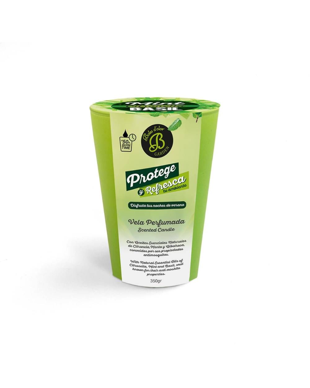 Boles d'olor Garden Mint Citronella & Basil Candle