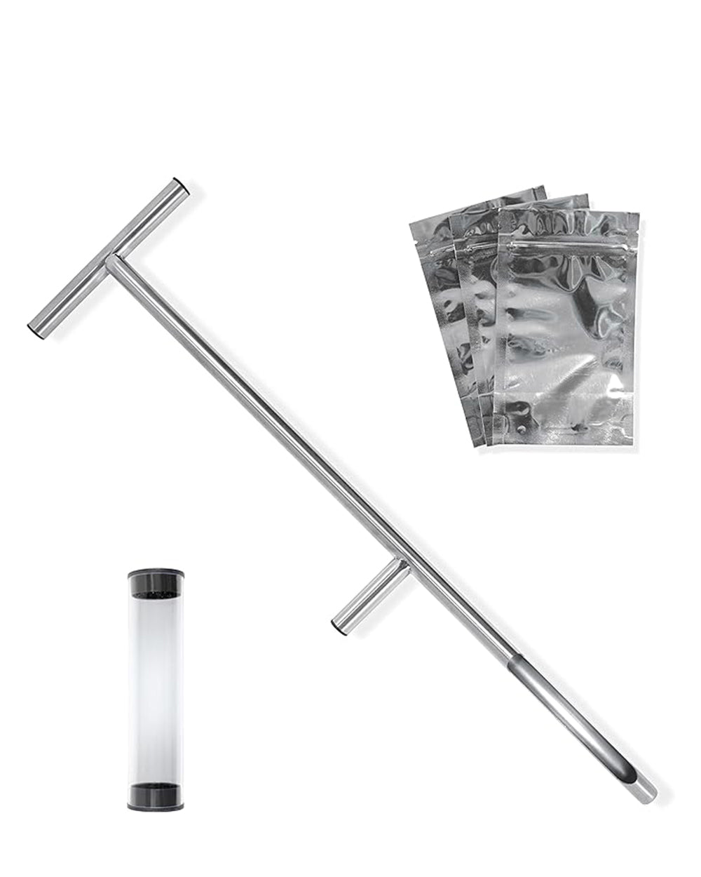 Clabby Round Lake Soil Sampler  91.5cm Stainless Steel