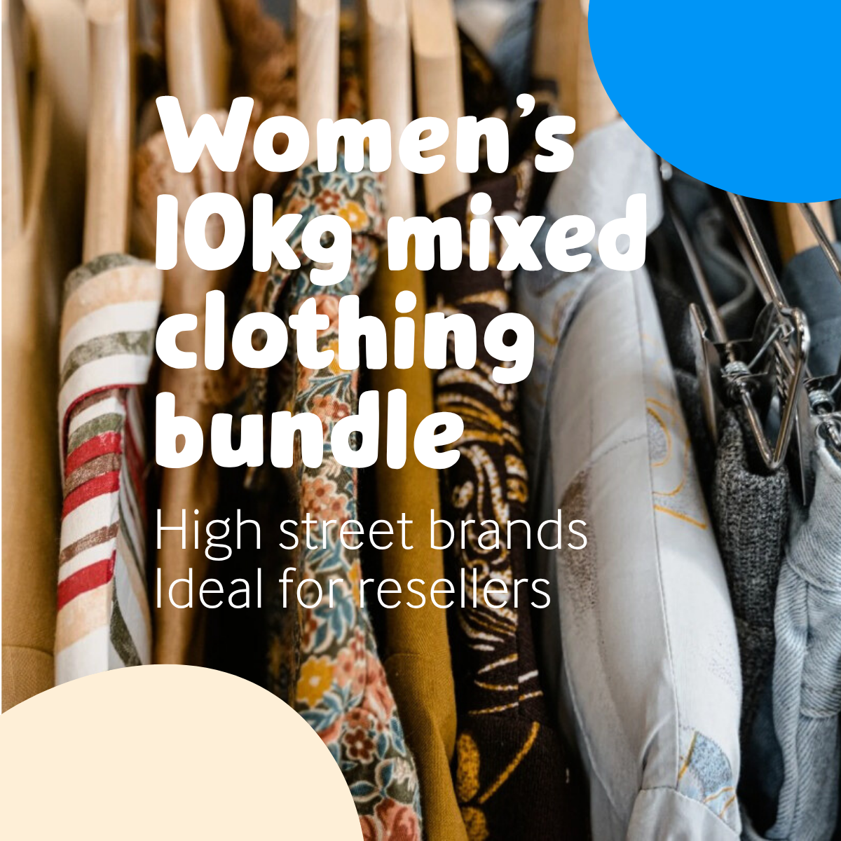 10kg Women's Assorted Clothing Bundle