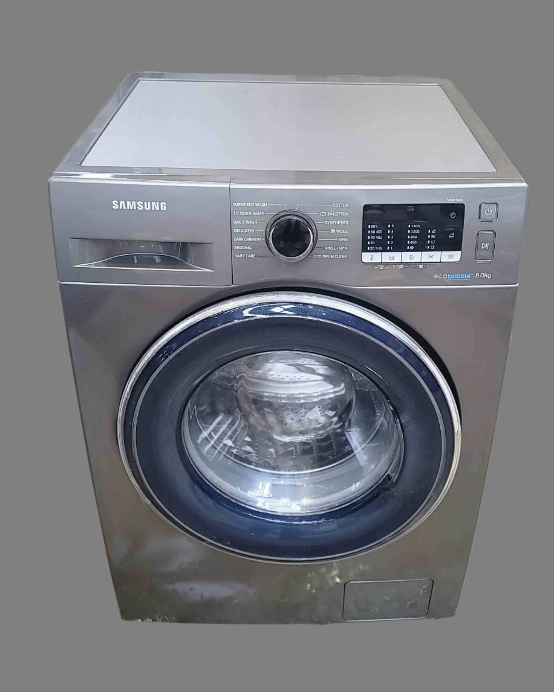 SAMSUNG Washing Machine Ww80j5555 fx Grey