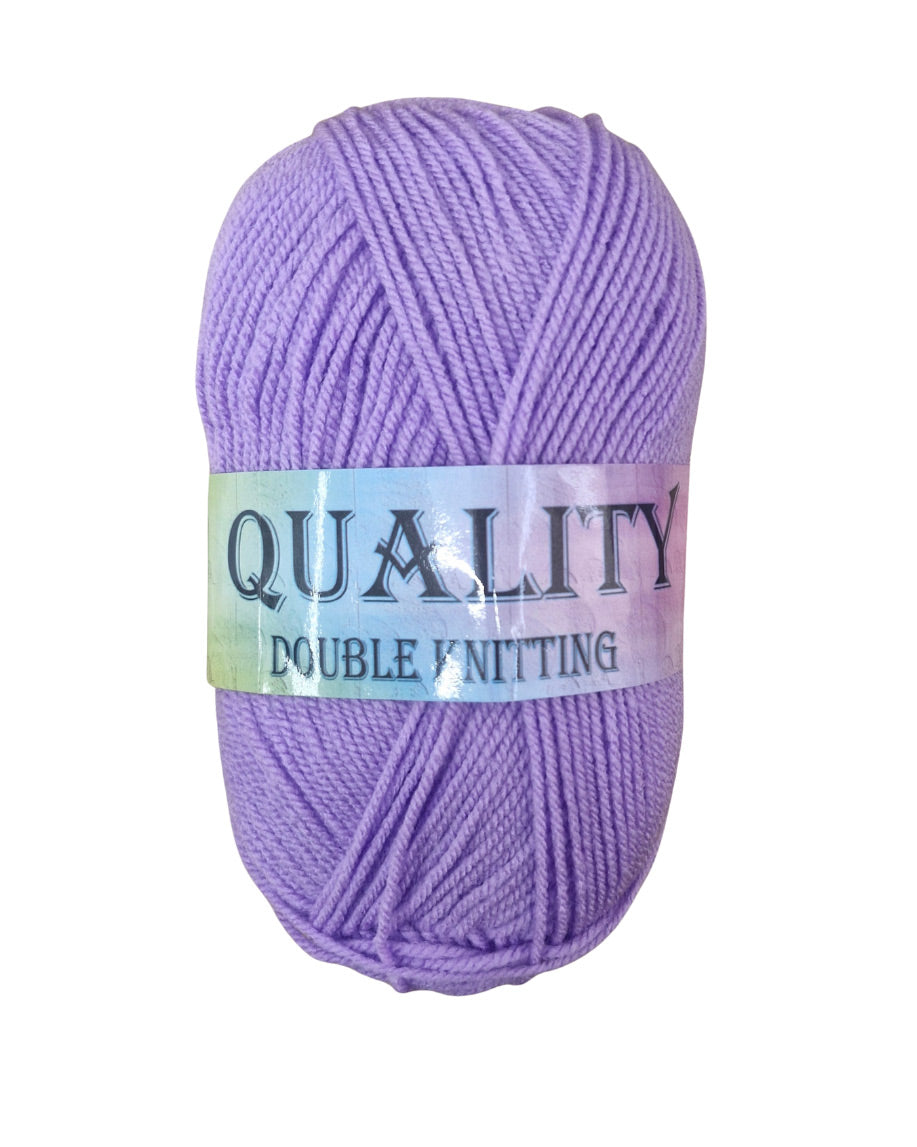 Single Ball Quality Yarn DK Wool 01 Lilac