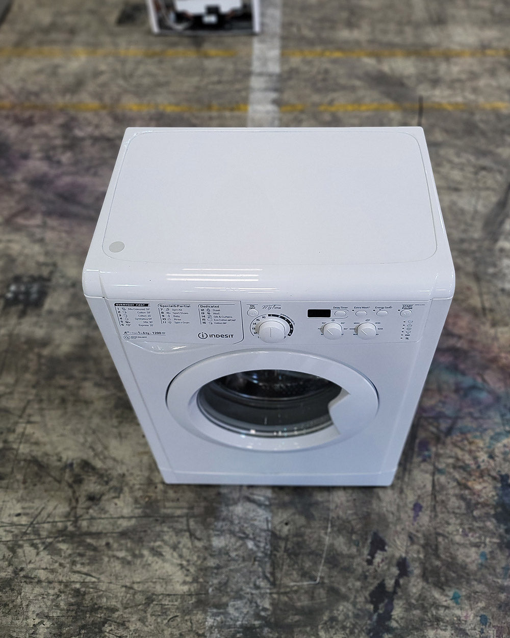 Washing Machine Indesit 6kg White EWSD61252