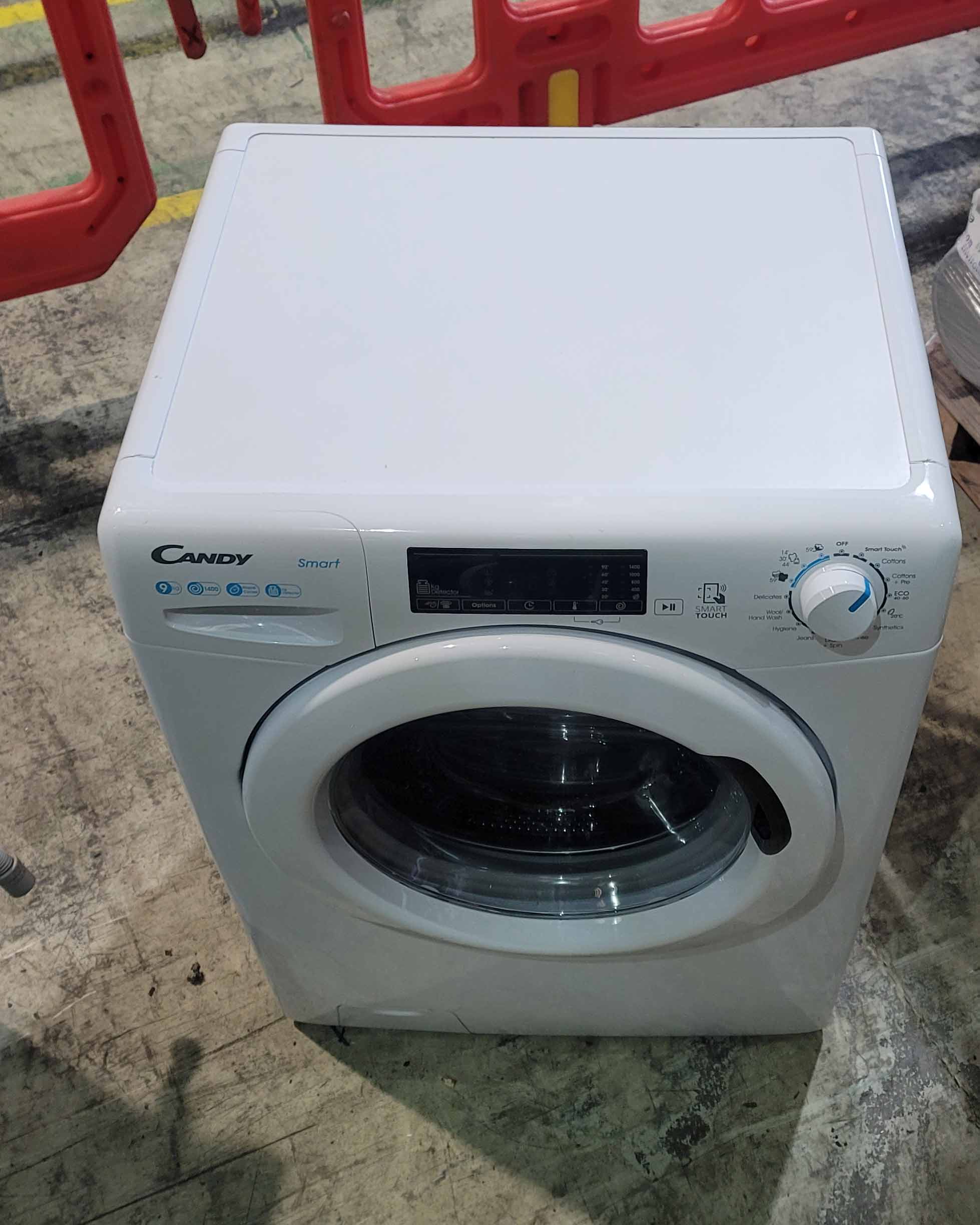 Washing Machine Candy 9kg White cs149 te-80