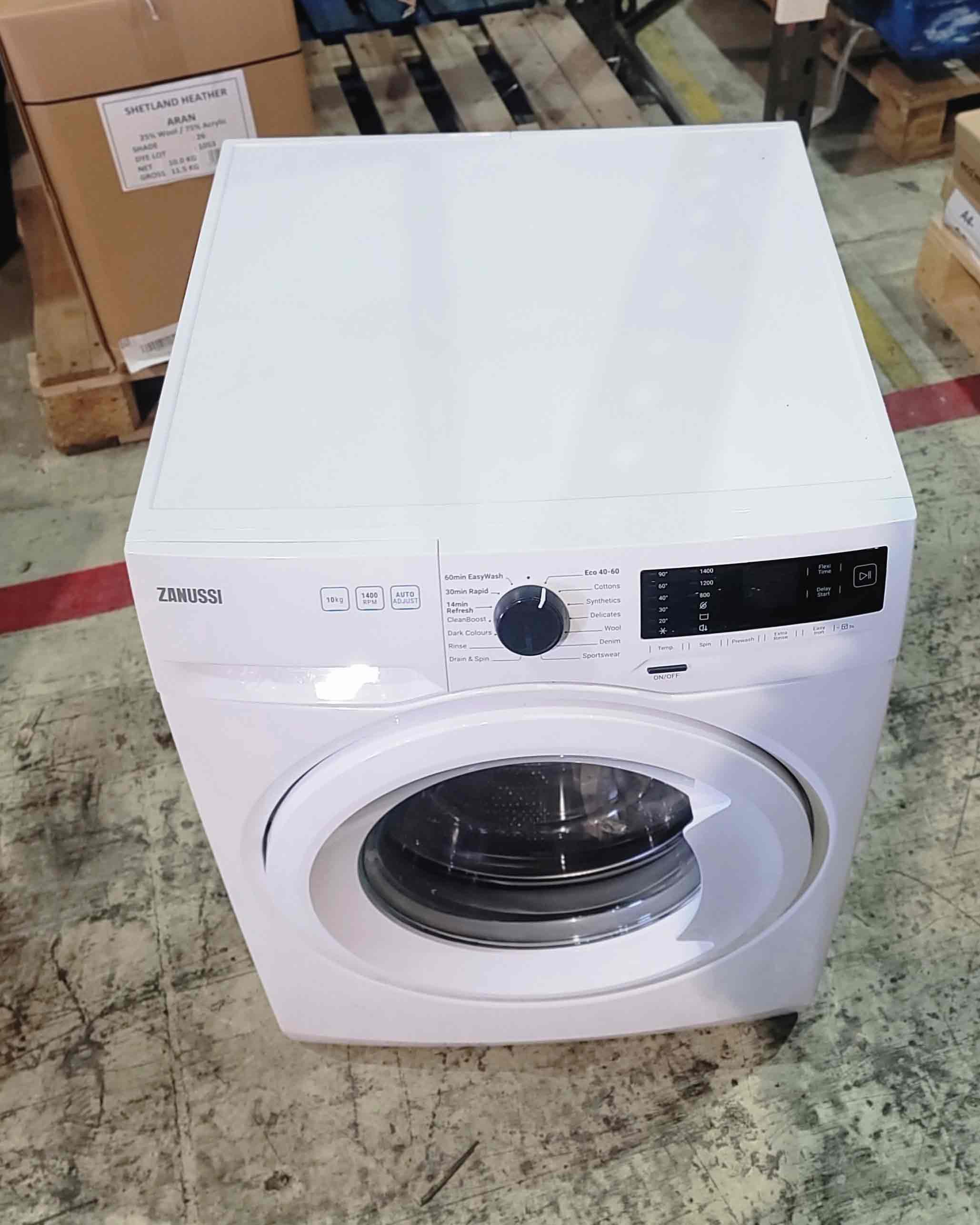 Washing Machine Zanussi  10kg White zwf142e3pw