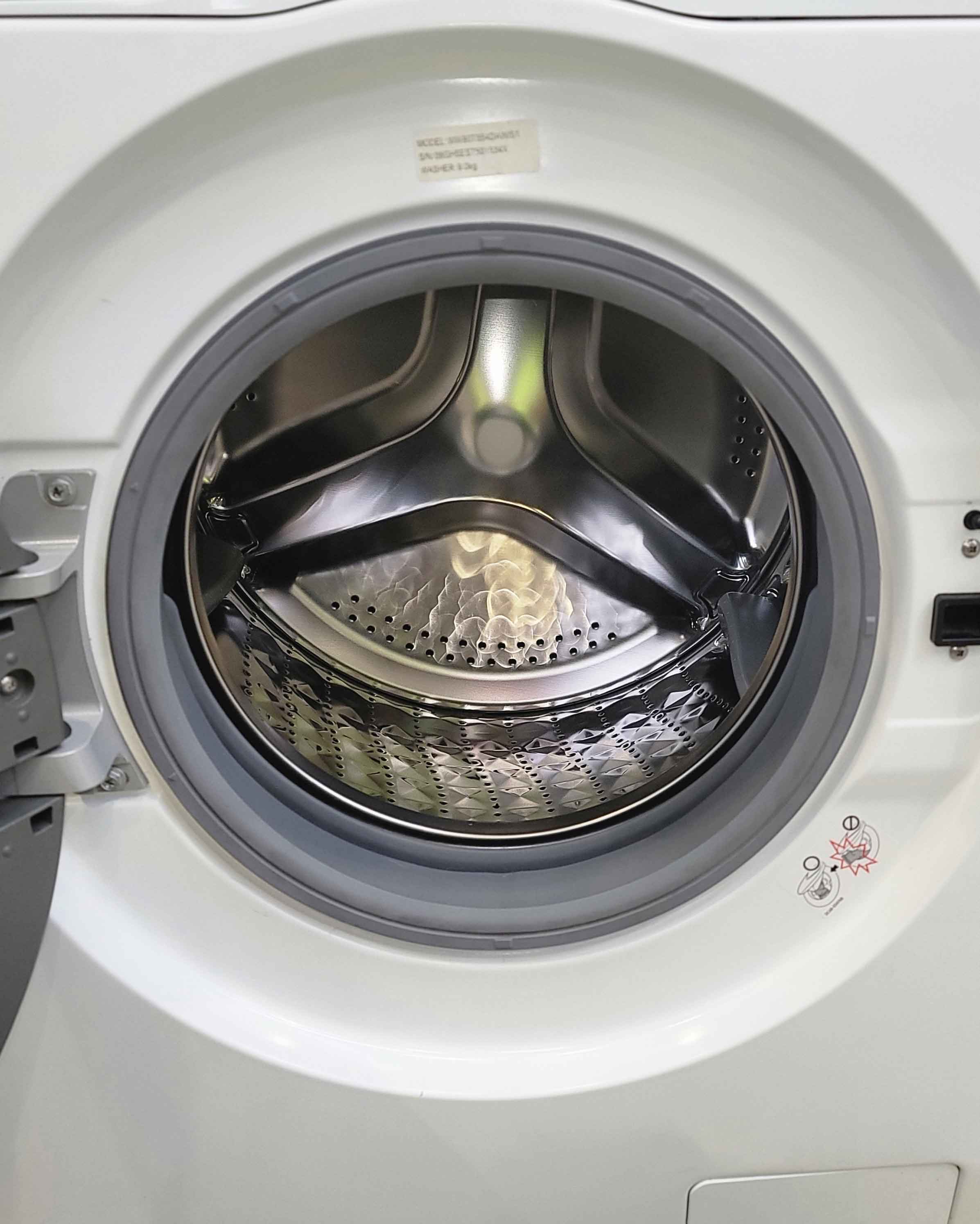 SAMSUNG 9kg Washing Machine White ww90t554dan