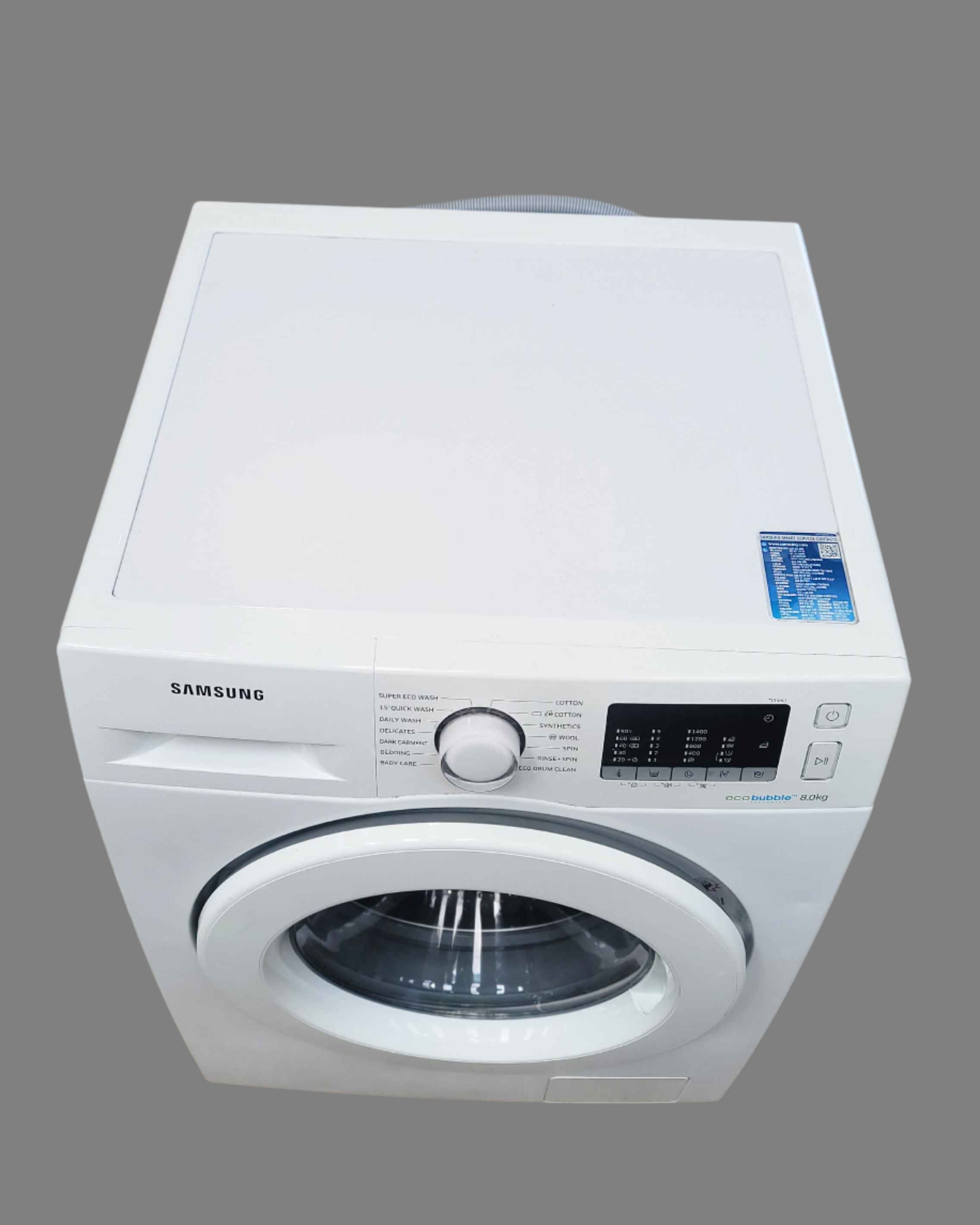 SAMSUNG  White Washing Machine Top