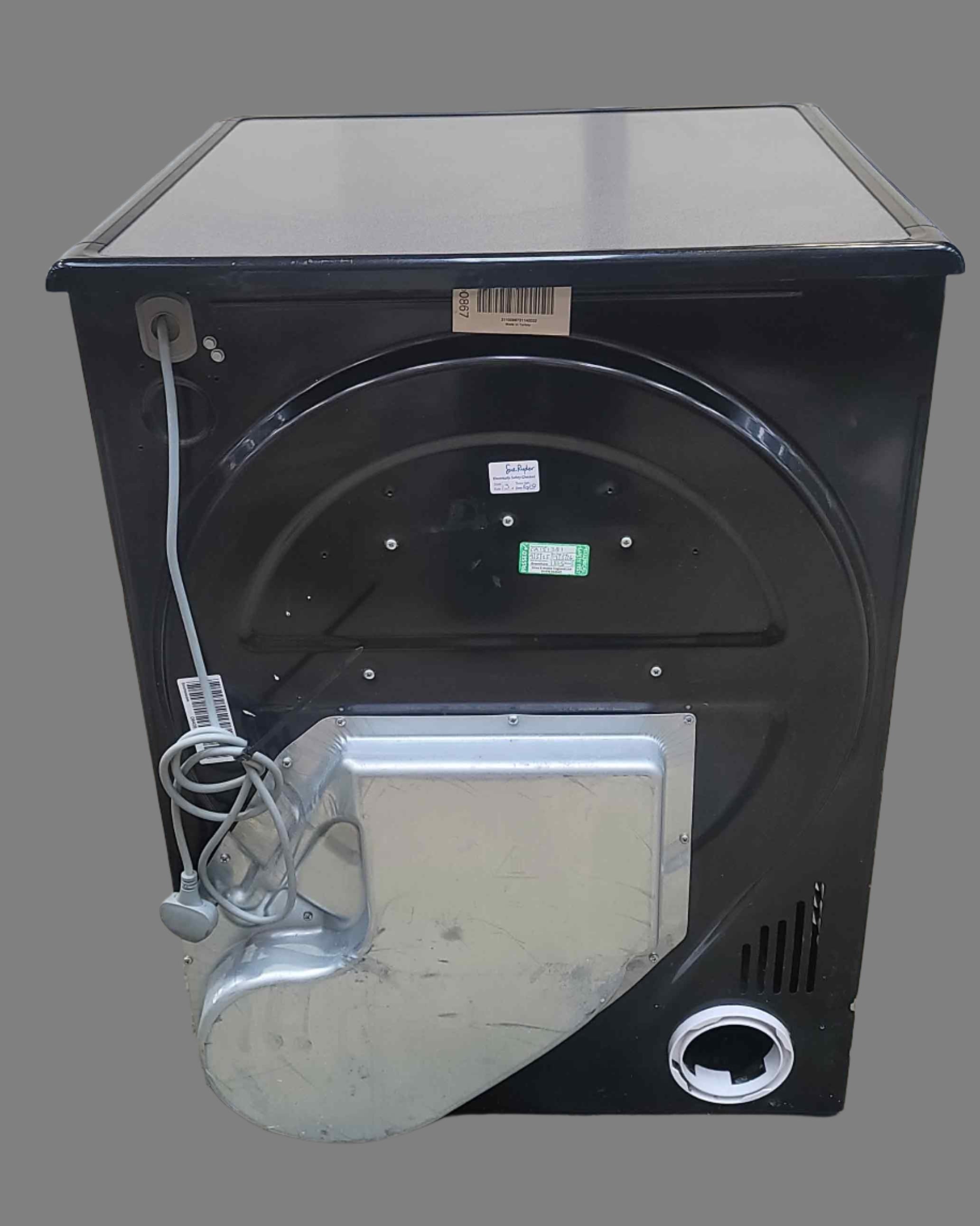 HOOVER Black 9kg Vented Dryer HLV9DGB-80