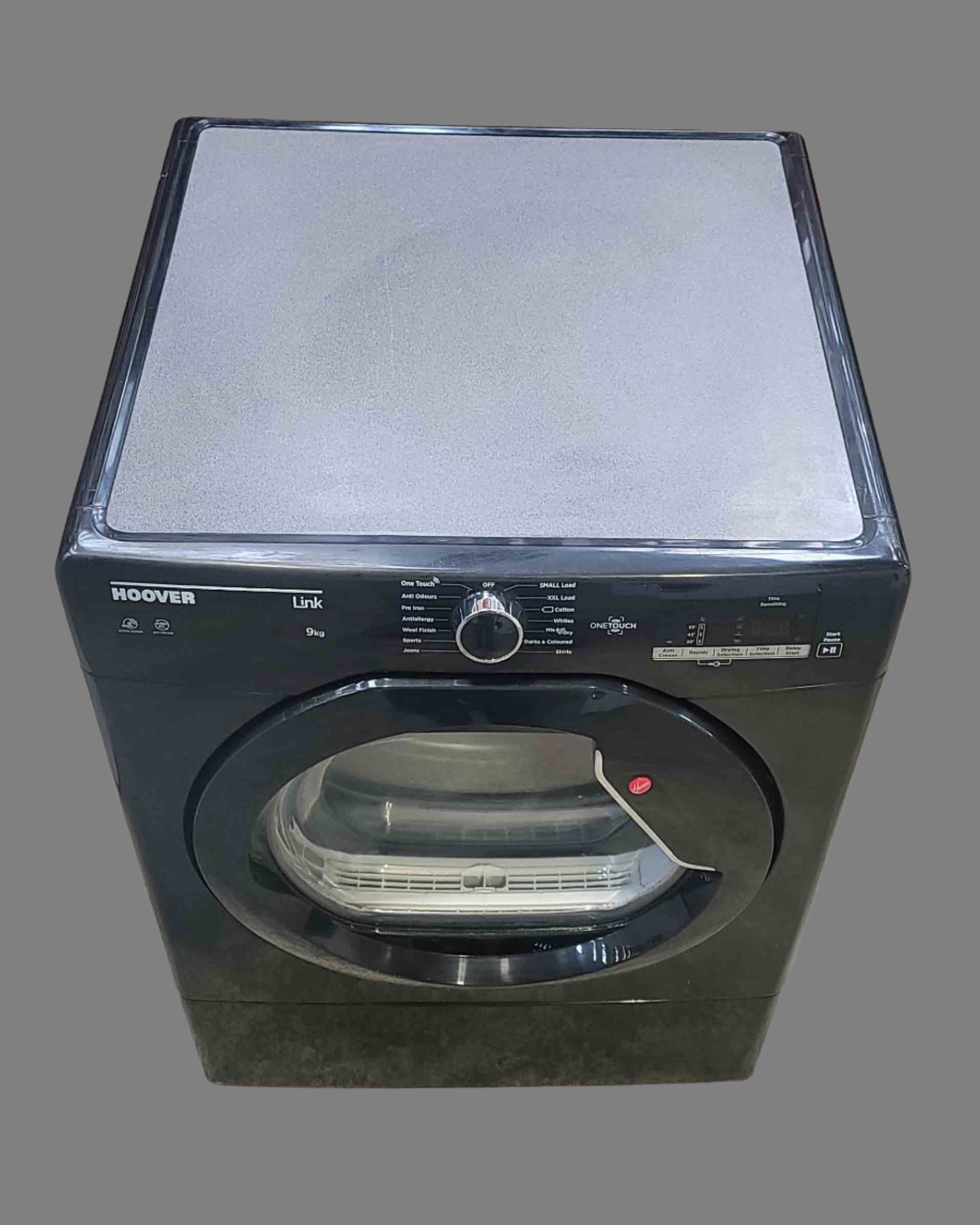 HOOVER Black 9kg Vented Dryer HLV9DGB-80