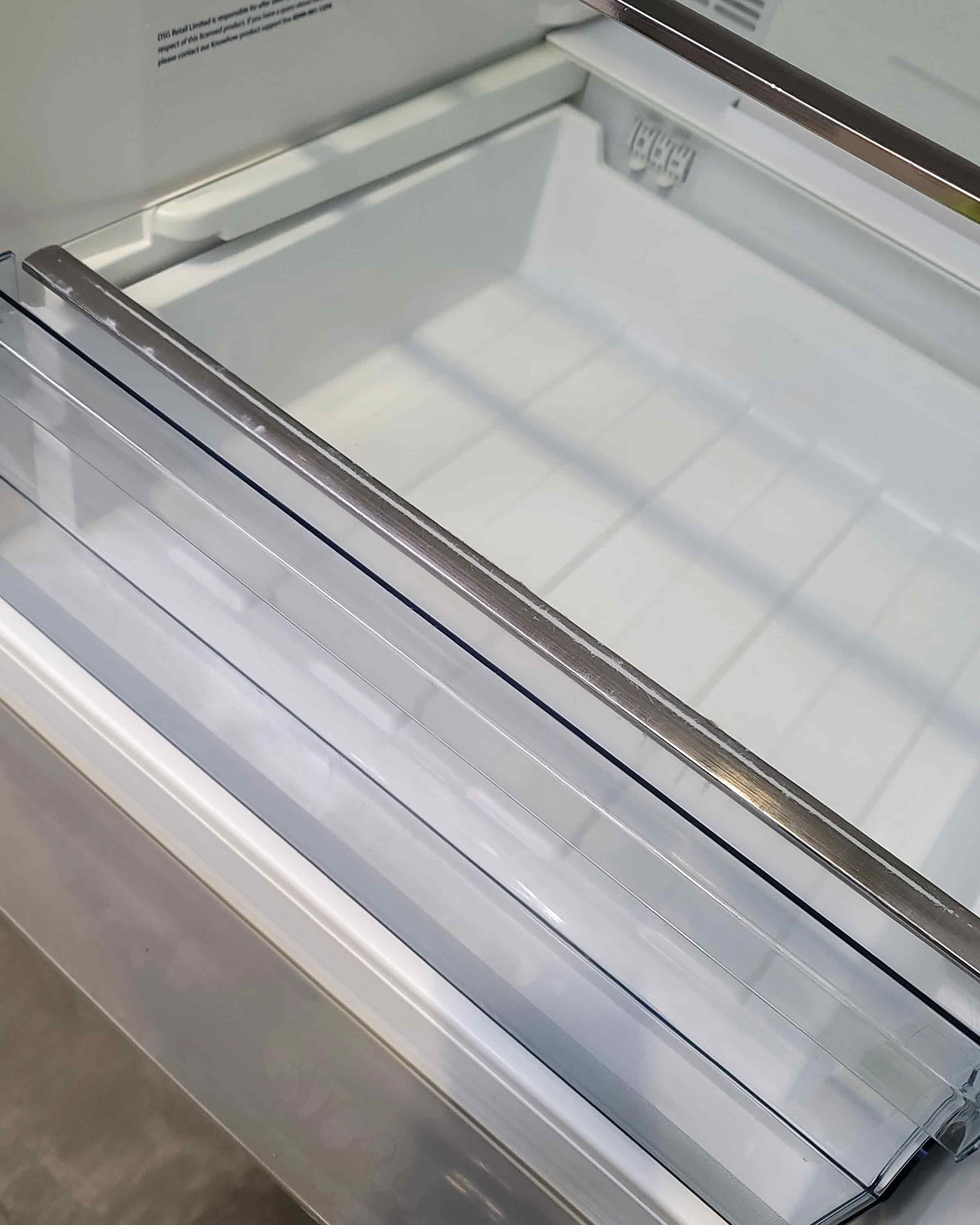 KENWOOD Large Silver Fridge Freezer KFCD60X15