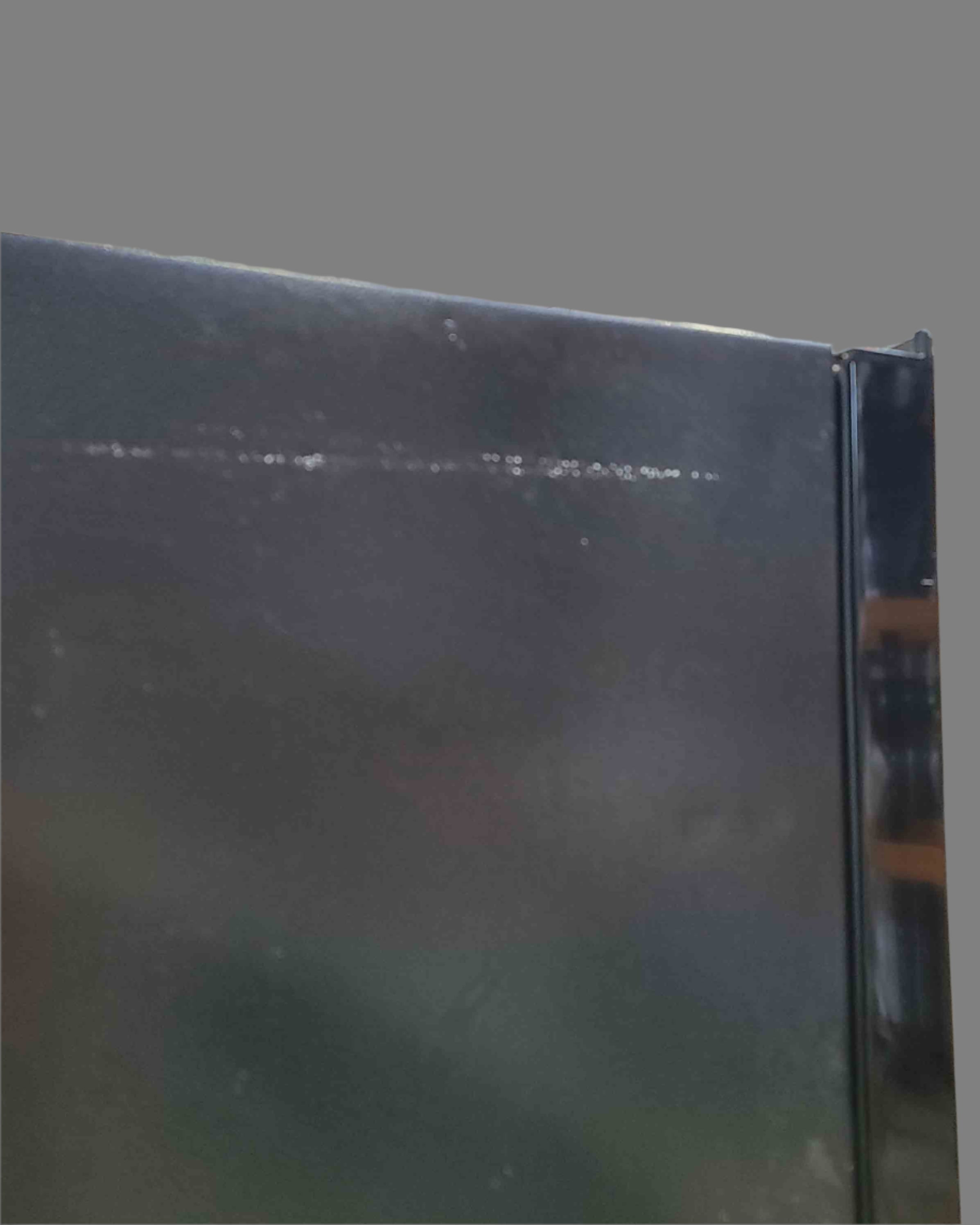 DAEWOO Large Black Fridge Freezer RN37DB