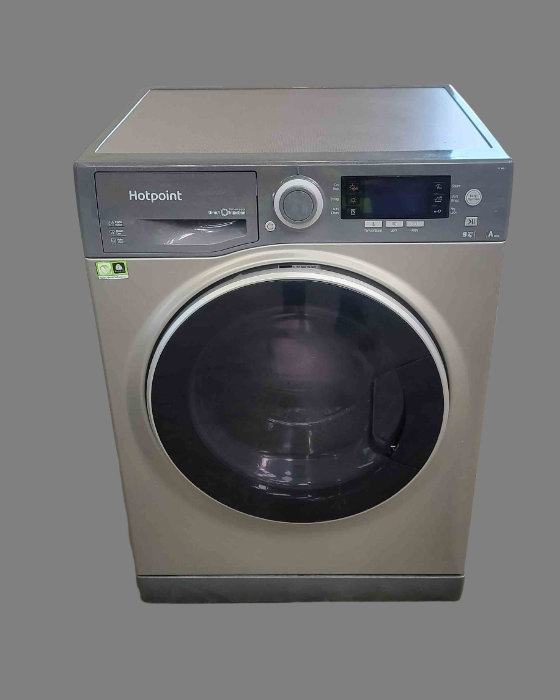 HOTPOINT Washer Dryer RD966JGD Grey 9kg