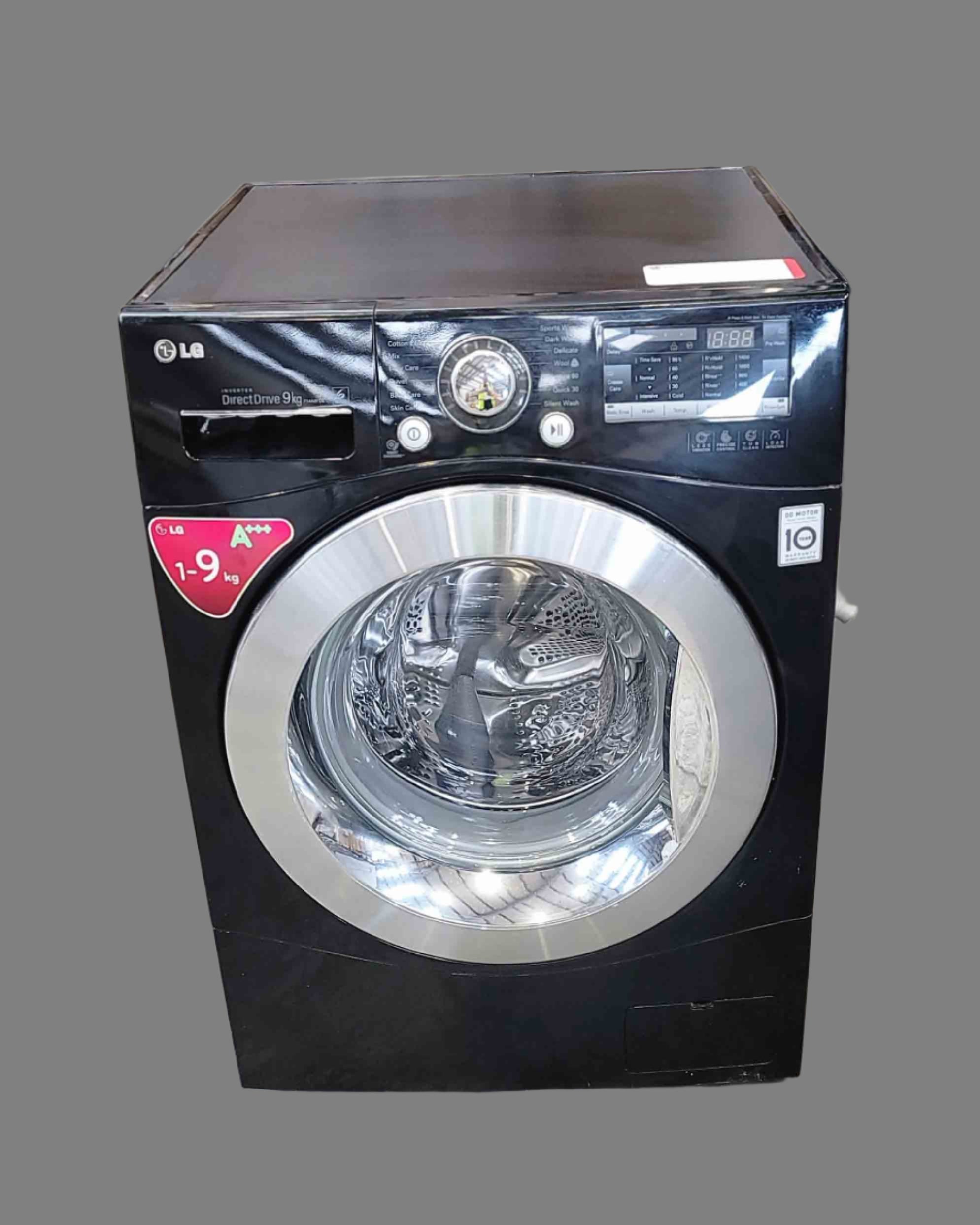 LG Washing Machine F14A8FD6 Black 9kg