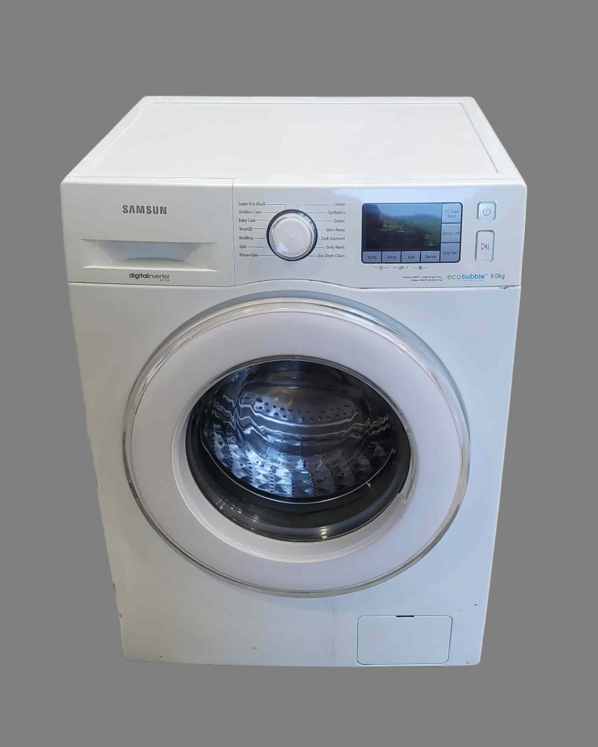 SAMSUNG Washing Machine WF90F5E5U4W 9kg White