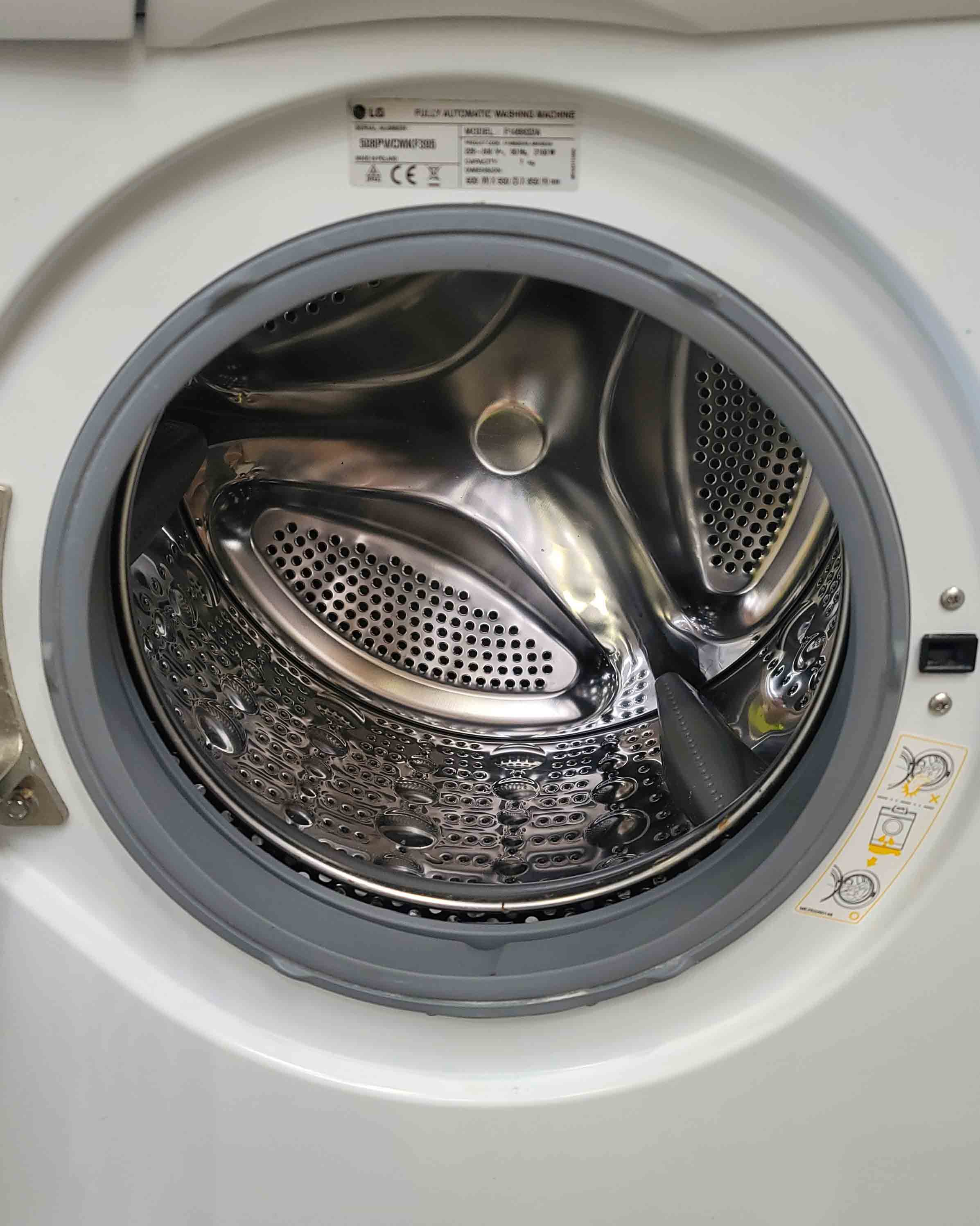 LG Washing Machine F1296TD White 7kg