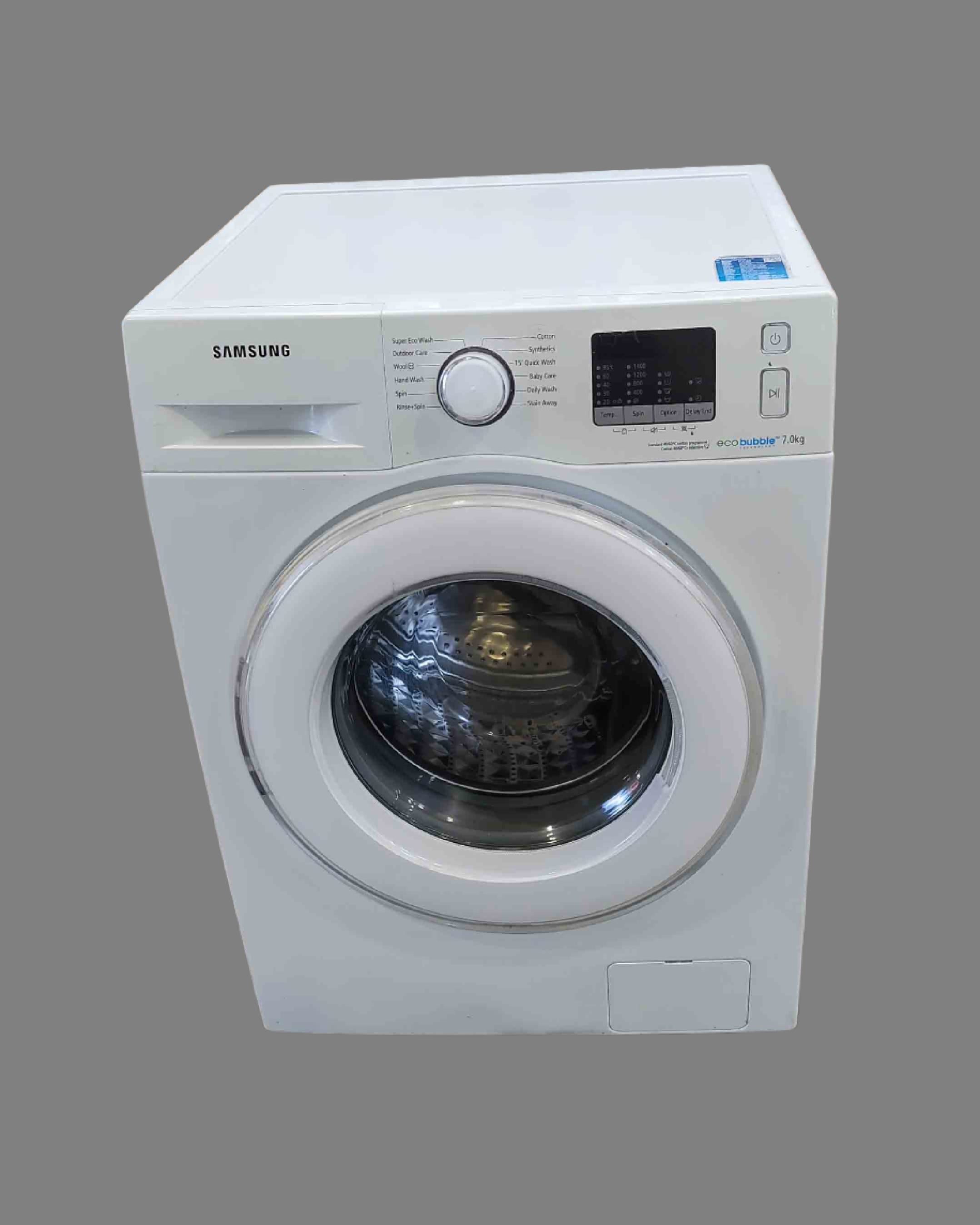 SAMSUNG Washing Machine WF70F5E2W4W 7kg White