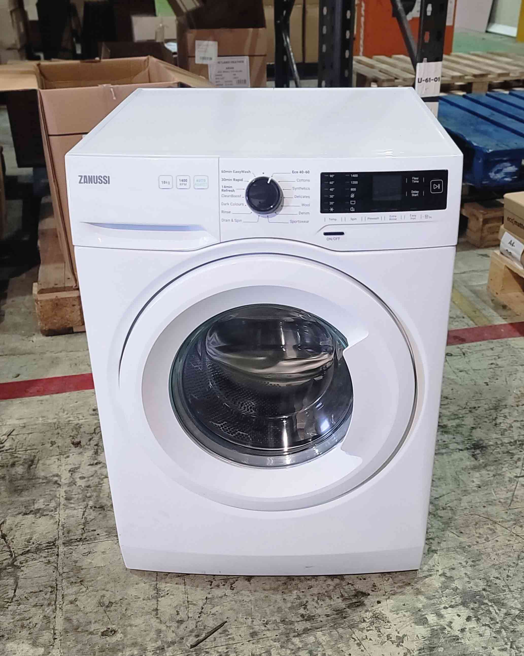 Washing Machine Zanussi  10kg White zwf142e3pw